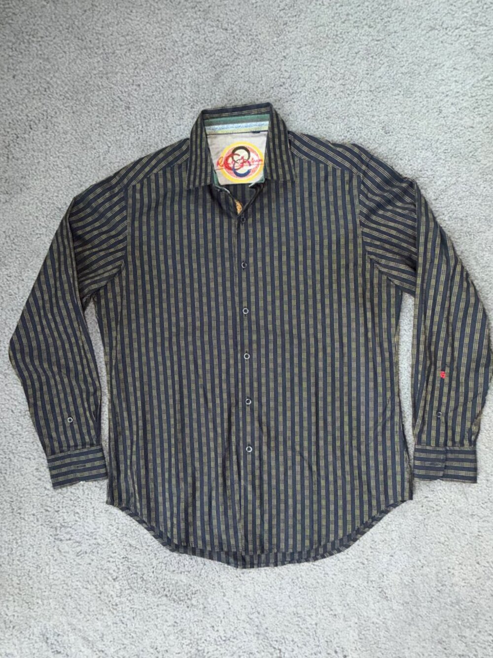 Lot of 3 Robert Graham Luxury Button-Down Shirts - Size Medium - Excellent Cond. - Picture 10 of 14